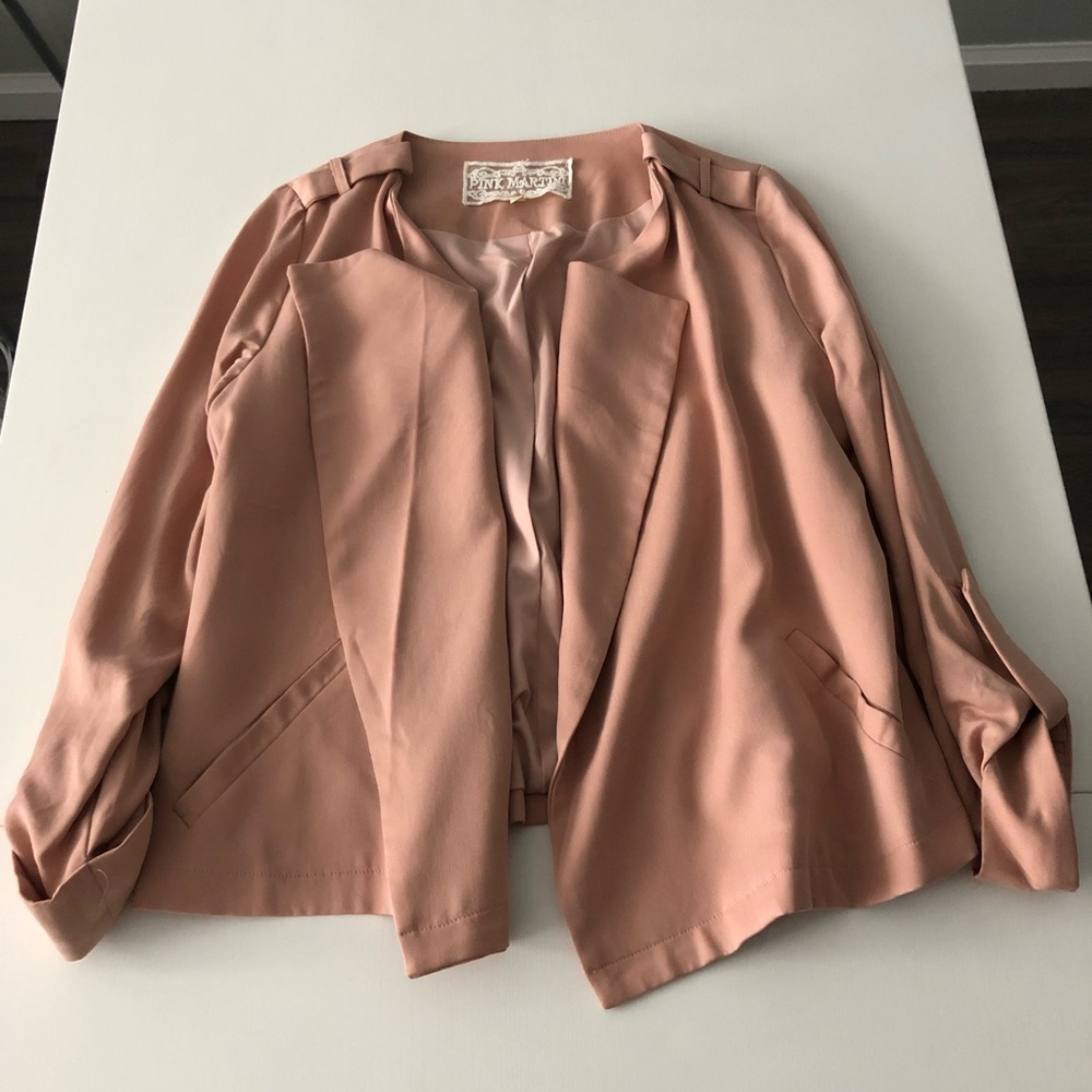 Boutique 1861 blazer. Pink. US S. - Picture 5 of 7